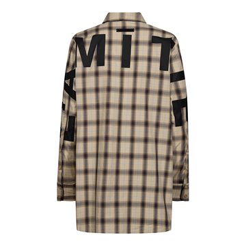 Haute L\' Amitie - Idel Button Check Shirt - Beige Check